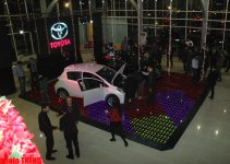 В Баку в торжественной обстановке презентовали эксклюзивные модели Toyota Camry и Toyota Yaris (фотосессия)