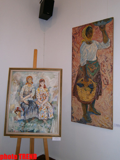 “Ступени истории искусства” в Баку - уникальные работы Таира Салахова, Тогрула Нариманбекова...(фотосессия)