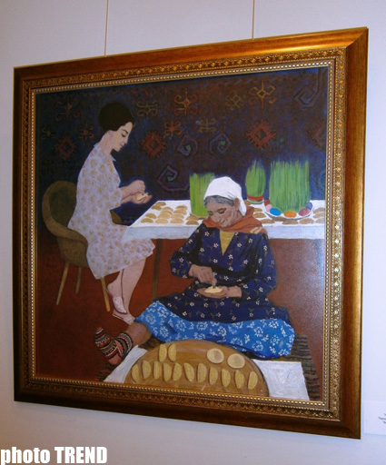 “Ступени истории искусства” в Баку - уникальные работы Таира Салахова, Тогрула Нариманбекова...(фотосессия)