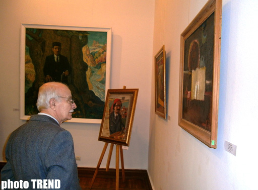 “Ступени истории искусства” в Баку - уникальные работы Таира Салахова, Тогрула Нариманбекова...(фотосессия)