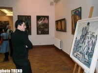 “Ступени истории искусства” в Баку - уникальные работы Таира Салахова, Тогрула Нариманбекова...(фотосессия)
