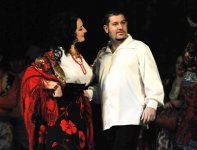 Премьера оперы "Алеко" прошла в Баку при полном аншлаге (фотосессия)