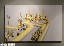 Выставка латвийских художников в Баку - столкновение двух миров (фотосессия)
