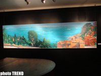 Выставка латвийских художников в Баку - столкновение двух миров (фотосессия)