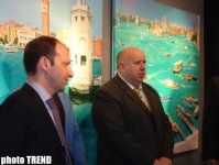 Выставка латвийских художников в Баку - столкновение двух миров (фотосессия)