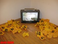 В Баку открылась выставка "Оружие массового поражения": "Их кровь смывается как вода" (фотосессия)