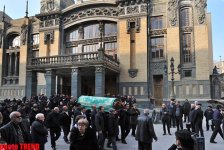 В Баку великую Фирангиз Ахмедову аплодисментами проводили в последний путь (фотосессия)