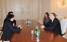 Президент Азербайджана и его супруга встретились с мэром 7-го района Парижа
