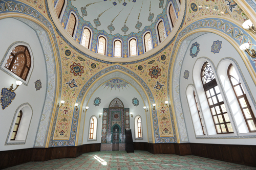 Azerbaijani president opens Ajdarbay Mosque in Baku after major overhaul (PHOTO)
