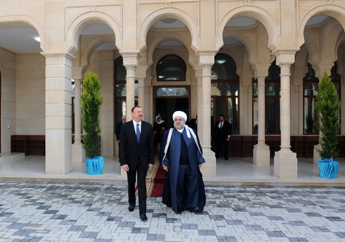 Azerbaijani president opens Ajdarbay Mosque in Baku after major overhaul (PHOTO)