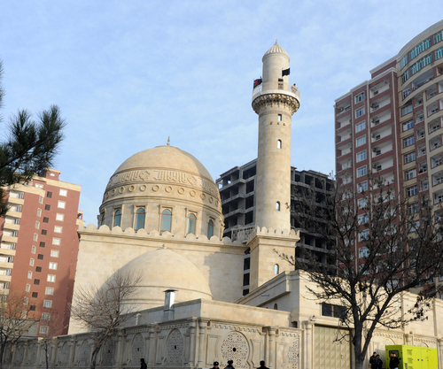 Azerbaijani president opens Ajdarbay Mosque in Baku after major overhaul (PHOTO)