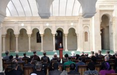 Azerbaijani president opens Ajdarbay Mosque in Baku after major overhaul (PHOTO)