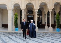 Azerbaijani president opens Ajdarbay Mosque in Baku after major overhaul (PHOTO)