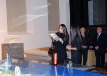 Президент Азербайджана и его супруга приняли участие в церемонии закладки фундамента «Баку Белого города» (ФОТО)