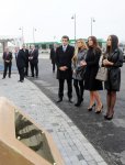Президент Азербайджана и его супруга приняли участие в церемонии закладки фундамента «Баку Белого города» (ФОТО)