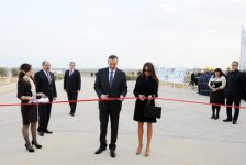 Президент Азербайджана и его супруга приняли участие в открытии Гобустанского музея (ФОТО)