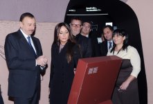 Президент Азербайджана и его супруга приняли участие в открытии Гобустанского музея (ФОТО)