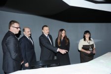 Президент Азербайджана и его супруга приняли участие в открытии Гобустанского музея (ФОТО)