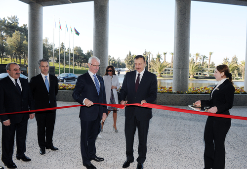 Azerbaijani President and First Lady open Jumeirah Bilgah Beach Hotel in Baku (PHOTO)