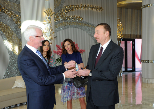 Azerbaijani President and First Lady open Jumeirah Bilgah Beach Hotel in Baku (PHOTO)