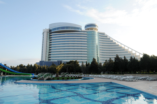 Azerbaijani President and First Lady open Jumeirah Bilgah Beach Hotel in Baku (PHOTO)