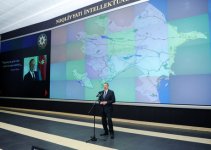Президент Азербайджана принял участие в открытии Центра интеллектуального управления транспортом (ФОТО)