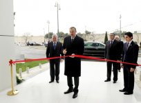 Президент Азербайджана принял участие в открытии Центра интеллектуального управления транспортом (ФОТО)