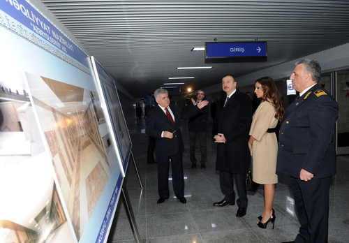 President Ilham Aliyev opens reconstructed “Koroglu” metro station of Baku Metro, an underground pedestrian passage and new park (PHOTO)