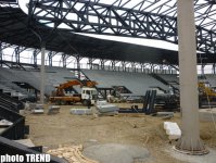 Roof installed for complex to be possible venue for Eurovision-2012 Song Contest in Baku (PHOTO)