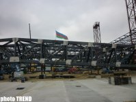 Roof installed for complex to be possible venue for Eurovision-2012 Song Contest in Baku (PHOTO)