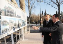Президент Азербайджана принял участие в закладке нового здания Гянджинской филармонии (ФОТО)