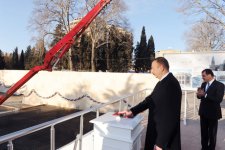 Президент Азербайджана принял участие в закладке нового здания Гянджинской филармонии (ФОТО)