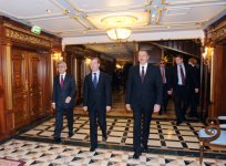 По итогам переговоров президентов Азербайджана, РФ и Армении принято совместное заявление (ФОТО)