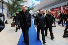 Президенты Азербайджана, РФ и Армении посетили в Сочи горнолыжный комплекс (ФОТО)