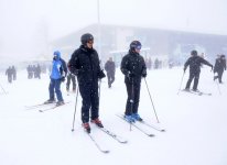Президенты Азербайджана, РФ и Армении посетили в Сочи горнолыжный комплекс (ФОТО)