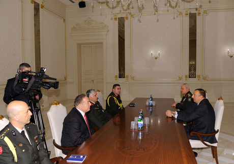 Azerbaijani President receives Chief of General Staff of Turkish Armed Forces