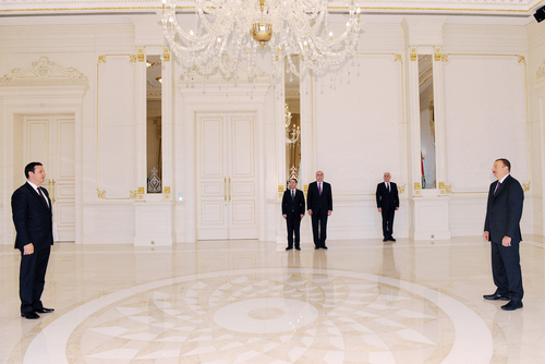 Azerbaijani President receives credentials of several ambassadors (UPDATE) (PHOTO)