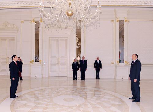 Azerbaijani President receives credentials of several ambassadors (UPDATE) (PHOTO)
