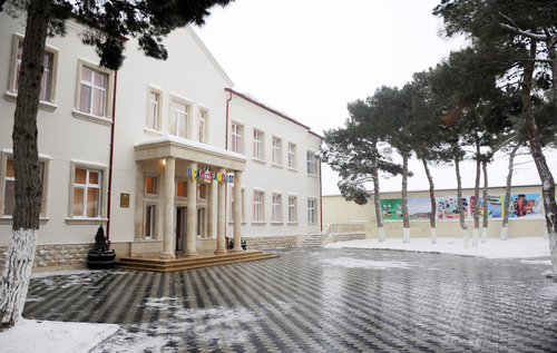 President Ilham Aliyev inspects newly-repaired and reconstructed orphanage-kindergartens in Baku (PHOTO)