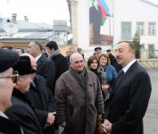 Президент Ильхам Алиев встретился с жителями поселка Красная Слобода Губинского района (ФОТО)