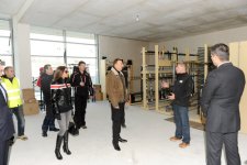 President Ilham Aliyev and his spouse inspect construction of Shahdag Winter and Summer Tourism Complex in Gusar (PHOTO)