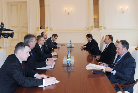 Azerbaijani President receives Latvian FM