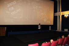 В рамках проходящего в Украине "Месяца Ходжалы" показан фильм "Fəryad" (фото)