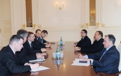 Azerbaijani President receives Latvian FM