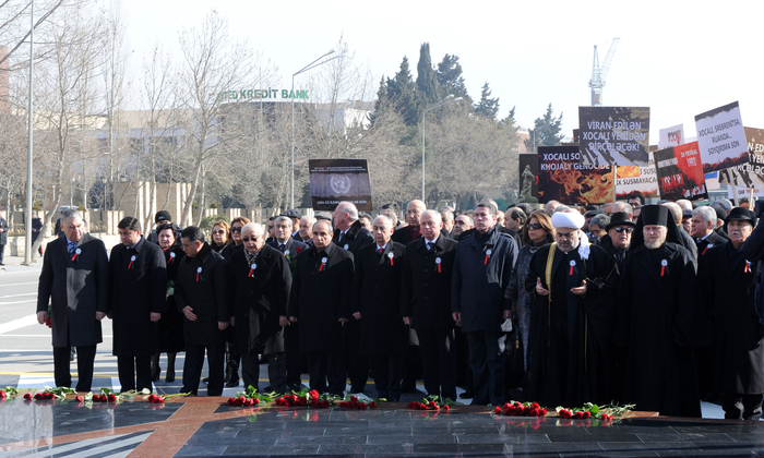 Rally on 20th anniversary of Khojaly genocide goes on in Istanbul (UPDATE) (PHOTO)