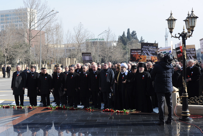 Rally on 20th anniversary of Khojaly genocide goes on in Istanbul (UPDATE) (PHOTO)