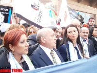 Народная артистка Азербайджана Зульфия Ханбабаева рассказала об участии в митинге в Стамбуле - "Все мы - ходжалинцы, все мы - карабахцы!" (фото)