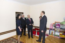 Президент Азербайджана ознакомился с детскими садами в Низаминском и Хатаинском районах после капремонта (ФОТО)