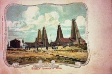 Баку. Нефтяная промышленность в почтовых открытках до 1917 года