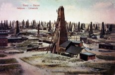 Баку. Нефтяная промышленность в почтовых открытках до 1917 года